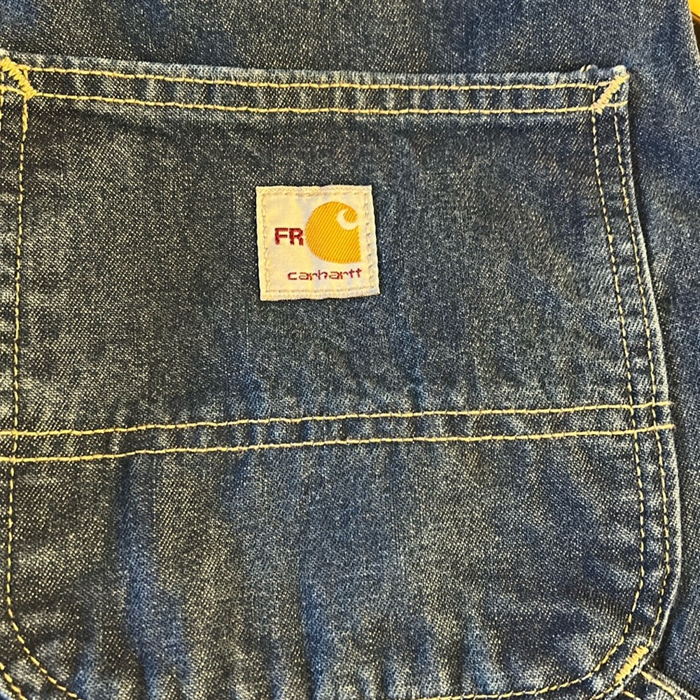 FR Carhartt Blue Straight Jeans Classic Denim